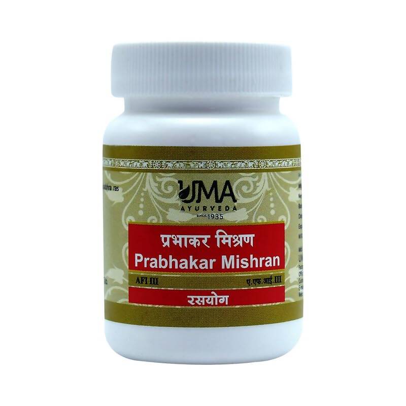 Buy Uma Ayurveda Prabhakar Mishran Tablets from DrMediCart, Ship from India to USA