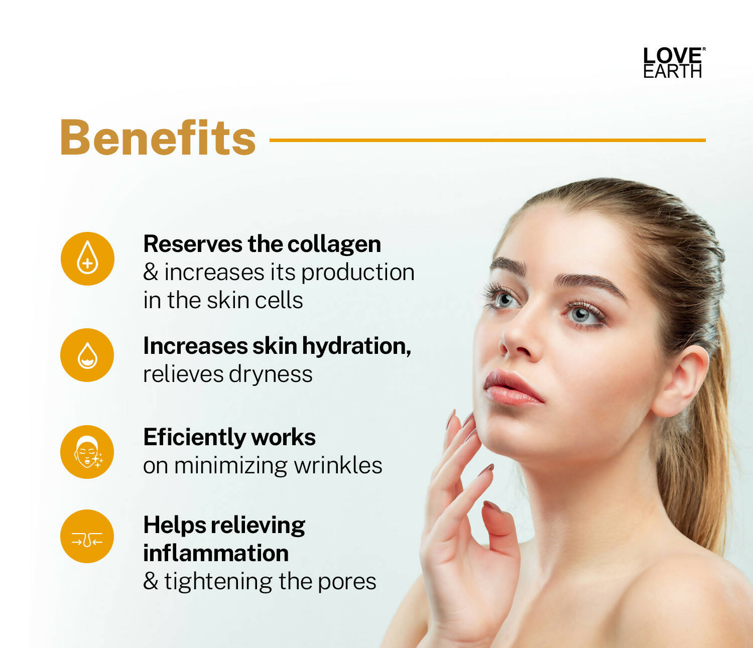 Love Earth Retinol 2.5% Vitamin E & Hyaluronic Acid – Face Serum
