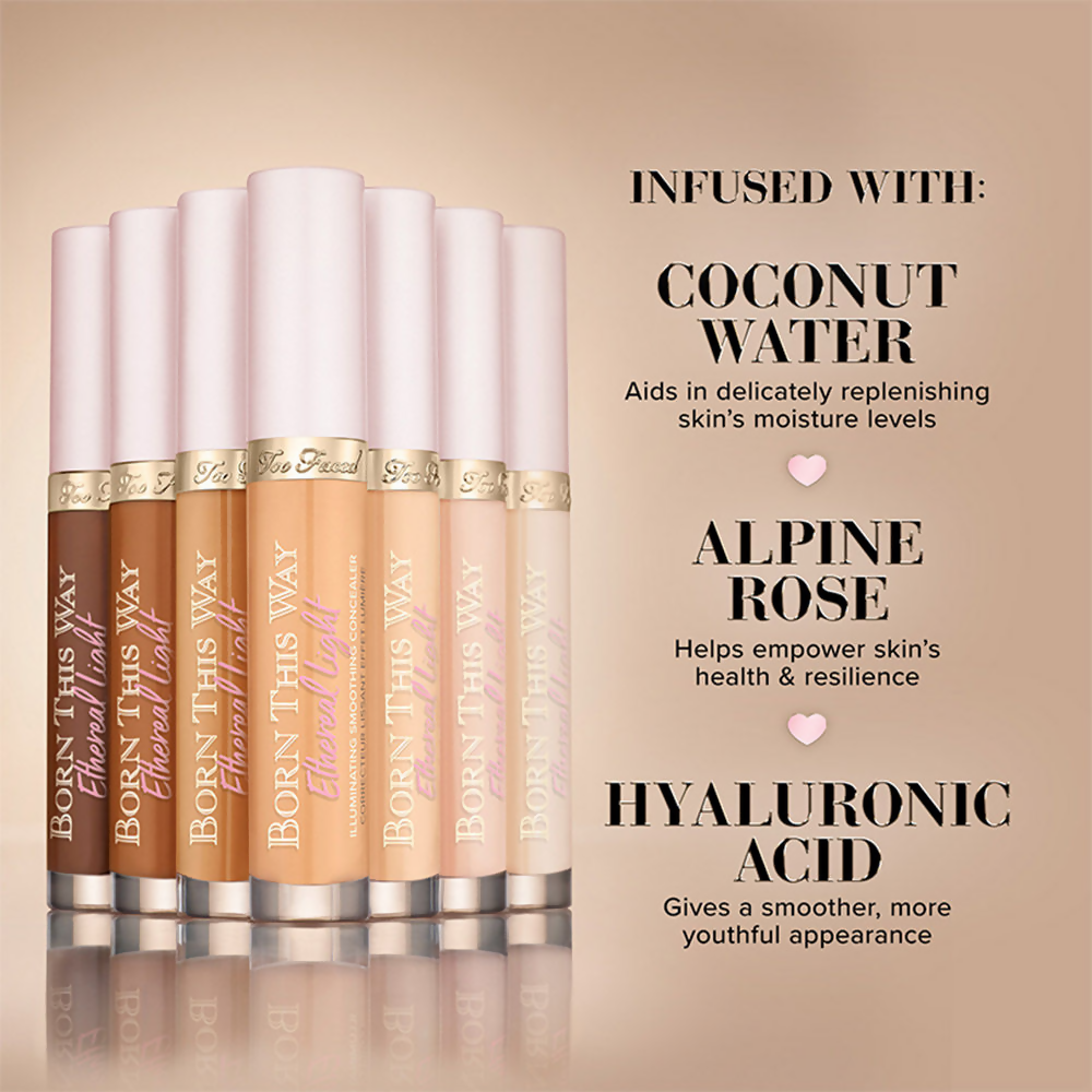 Too Faced Born This Way Ethereal Light-Illuminating Smoothing Concealer - Graham Cracker
