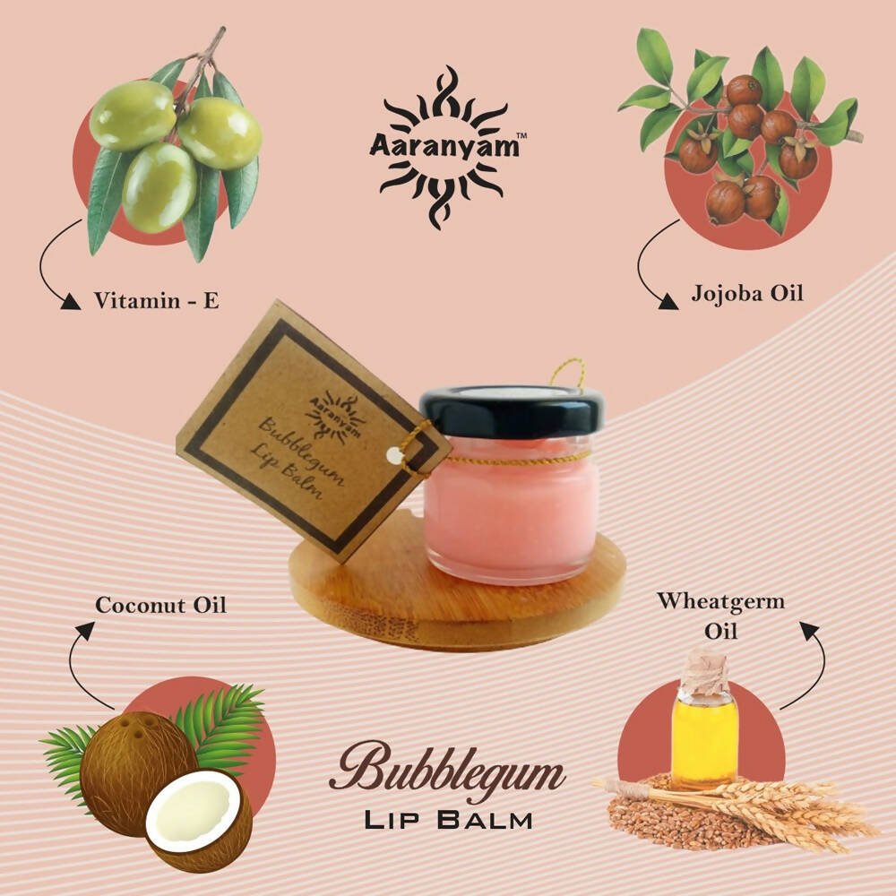Aaranyam Bubble Gum Lip Balm - DrMediCart