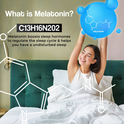 Health Veda Organics Melatonin Sleep & Relaxation Capsules
