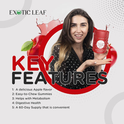 Exotic Leaf Apple Cider Gummies