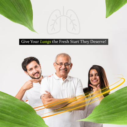Health Veda Organics Lung Detox Veg Capsules
