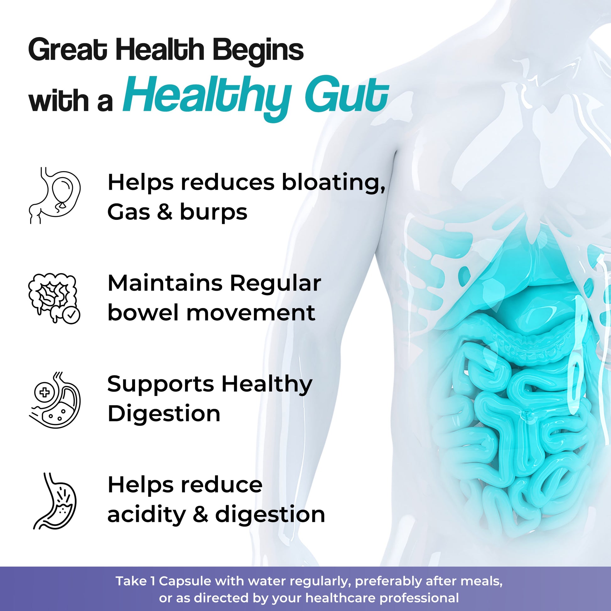Health Veda Organics Digestive Enzyme Capsules