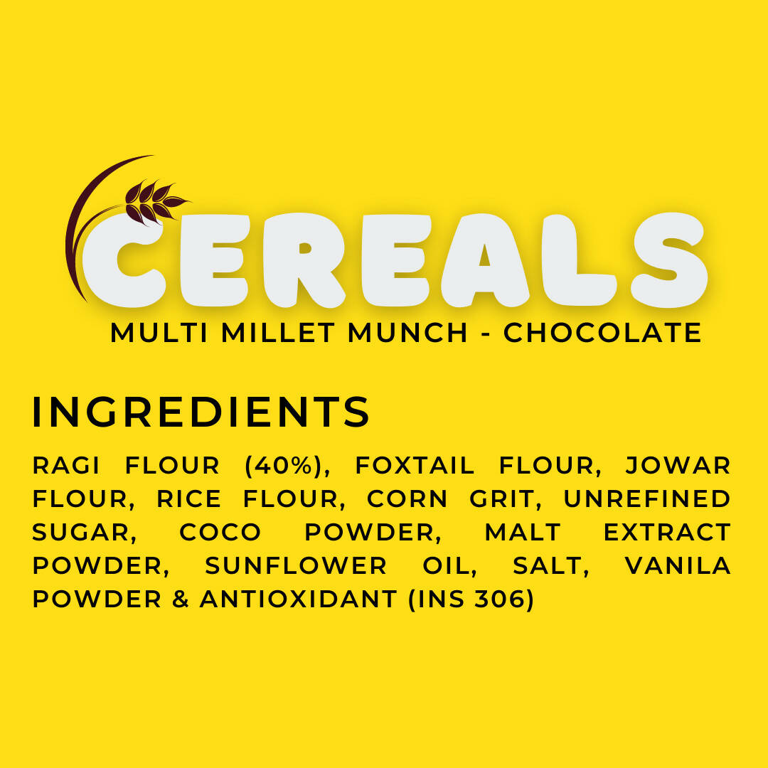 Born Reborn Chocolate Millet Munch - Animal Kingdom