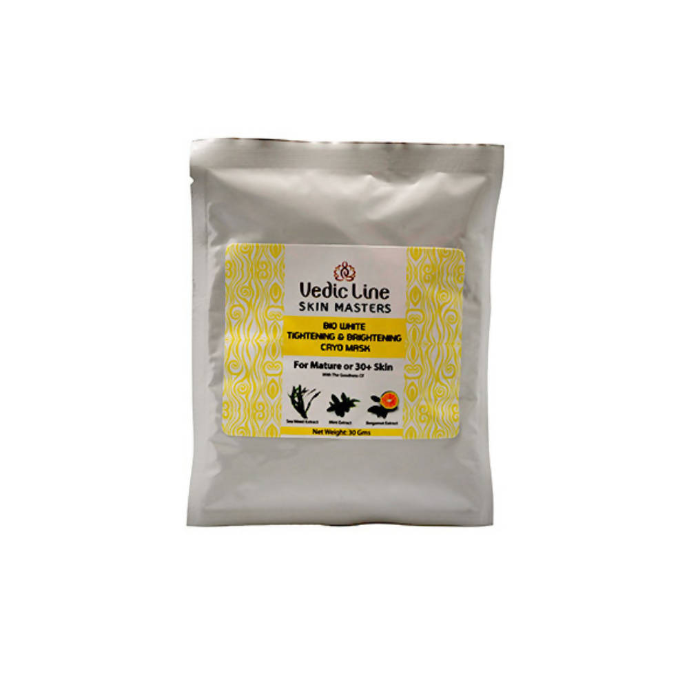 Vedic Line Skin Masters Bio White Cryo Mask for Mature/ 30+ Skin