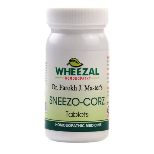 Buy Wheezal Homeopathy Sneezo-Corz Tablets from DrMediCart, Ship from India to USA