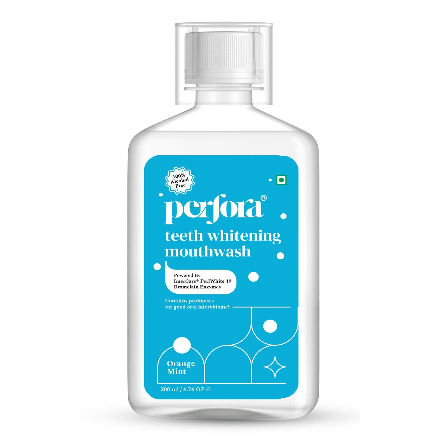 Perfora Teeth Whitening Mouthwash - Orange Mint