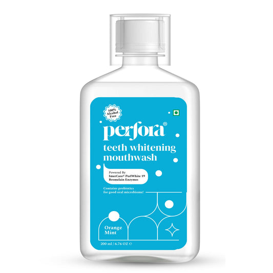 Perfora Teeth Whitening Mouthwash - Orange Mint
