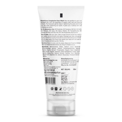 Herbs & Hills Glutathione Complexion Face Wash