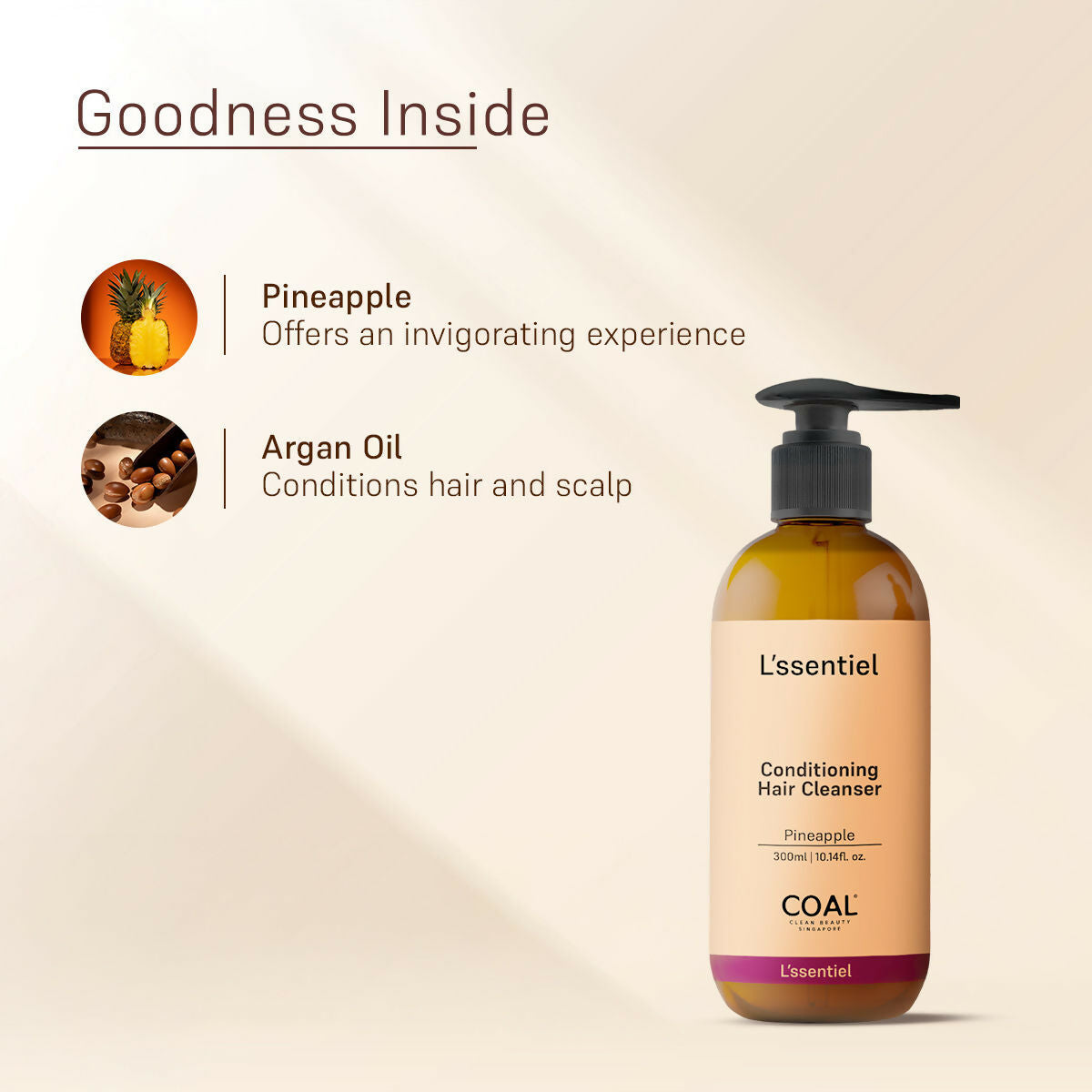 Coal Clean Beauty Conditioning Hair Cleanser With Pineapple