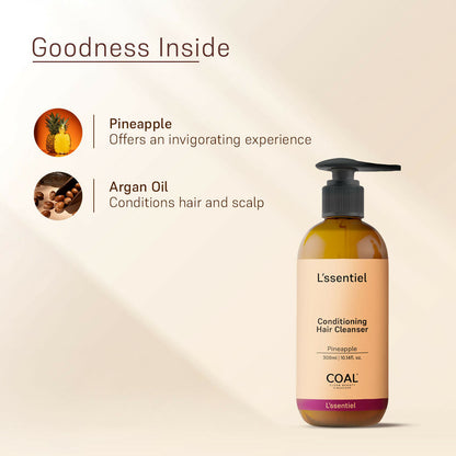 Coal Clean Beauty Conditioning Hair Cleanser With Pineapple