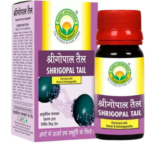 Buy Basic Ayurveda Shri Gopal Tail from DrMediCart, Ship from India to USA