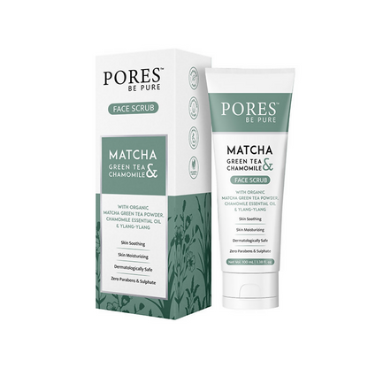 Pores Be Pure Matcha Green Tea Gel Face Scrub