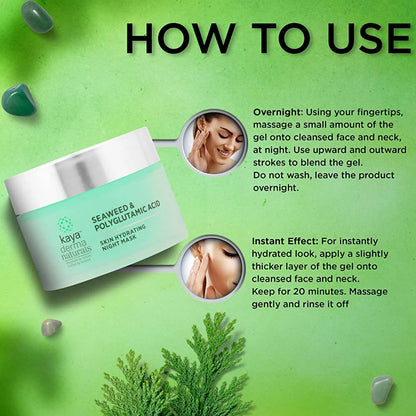 Kaya Seaweed & Polyglutamic Acid Skin Hydrating Night Mask