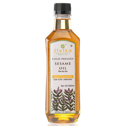 Jivika Naturals Cold Pressed Sesame Oil