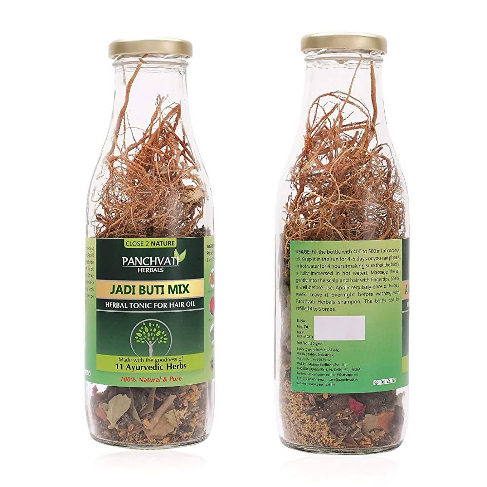 Panchvati Herbals Jadi Buti Mix Herbal Tonic For Hair Oil