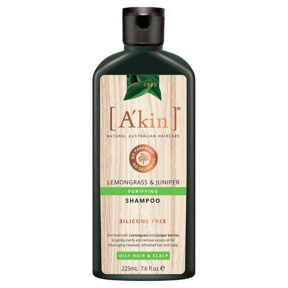 Akin Natural Purifying Lemongrass & Juniper Shampoo - DrMediCart