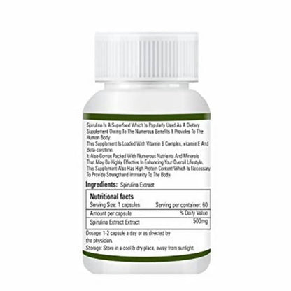 Zindagi Spirulina Extract Capsules - Drmedicart