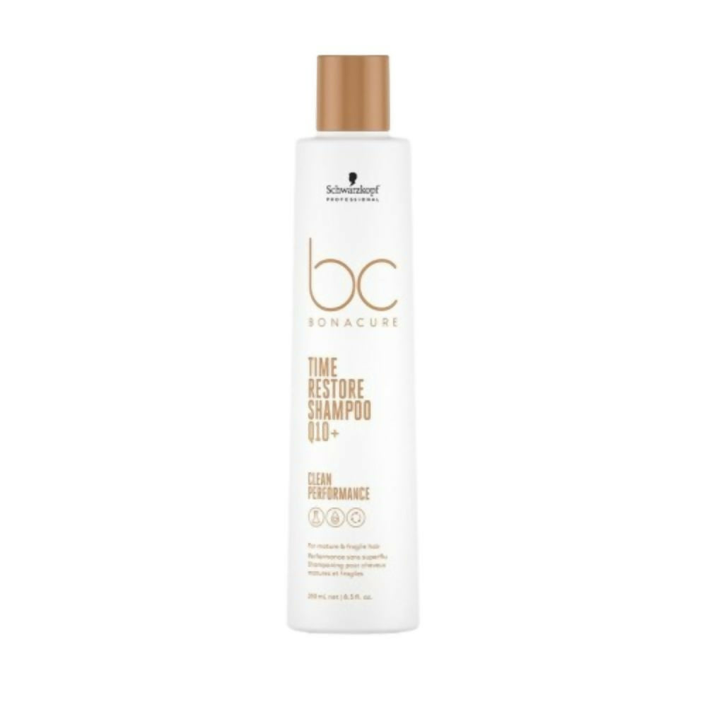 Schwarzkopf Professional Bonacure Time Restore Shampoo with Q10+ - Drmedicart