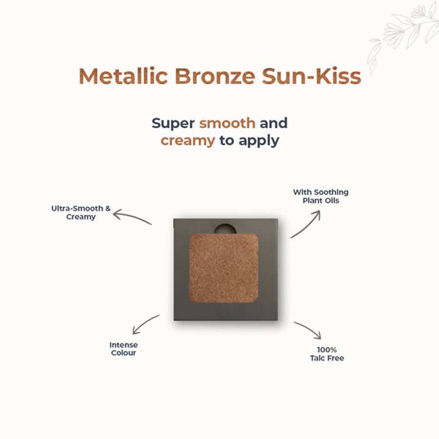 Disguise Satin Smooth Eyeshadow Squares - Metallic Bronze Sun-Kiss 204