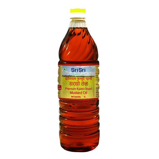 Buy Sri Sri Tattva Premium Kachi Ghani Mustard Oil from DrMediCart, Ship from India to USA