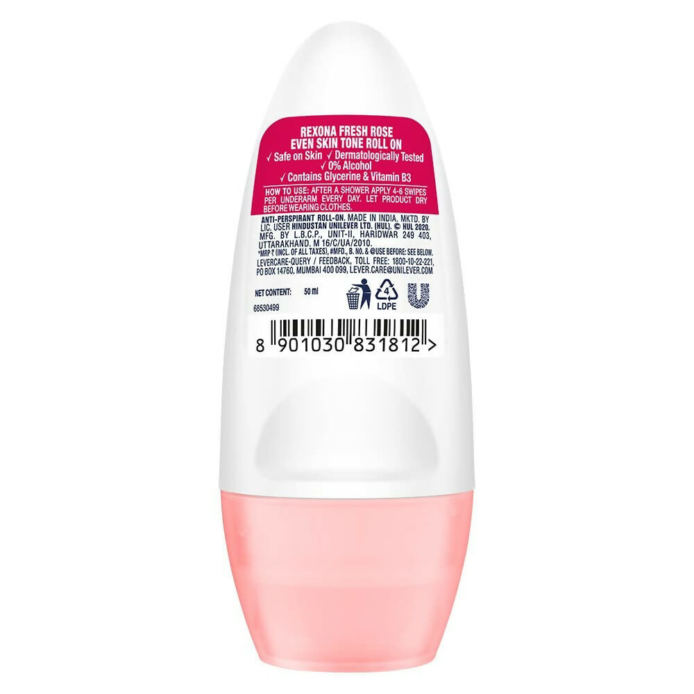 Rexona Fresh Rose Underarm Roll On Deodorant For Women