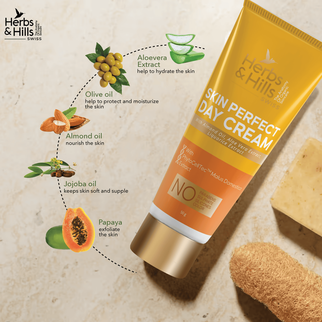 Herbs & Hills Skin Perfect Day Cream (Swiss Range)