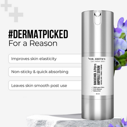 Dr. Sheth's Bakuchiol & Pdrn Ampoule Serum