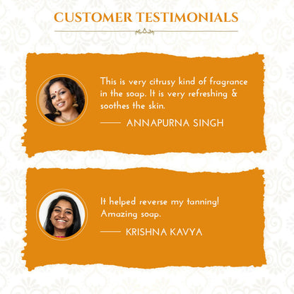Khadi Essentials Vitamin C & Orange Handmade Herbal Soap - DrMediCart