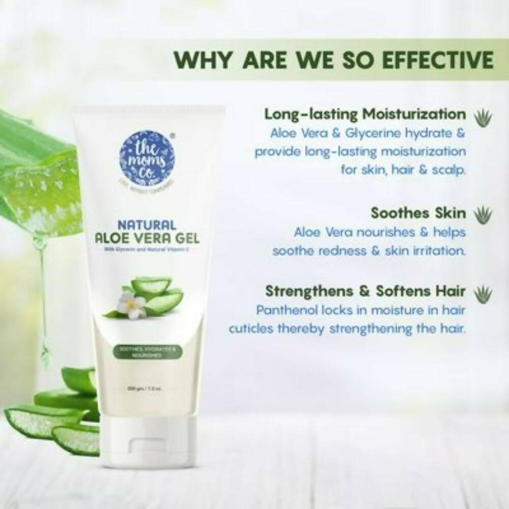 The Moms Co Natural Aloe Vera Gel - Drmedicart