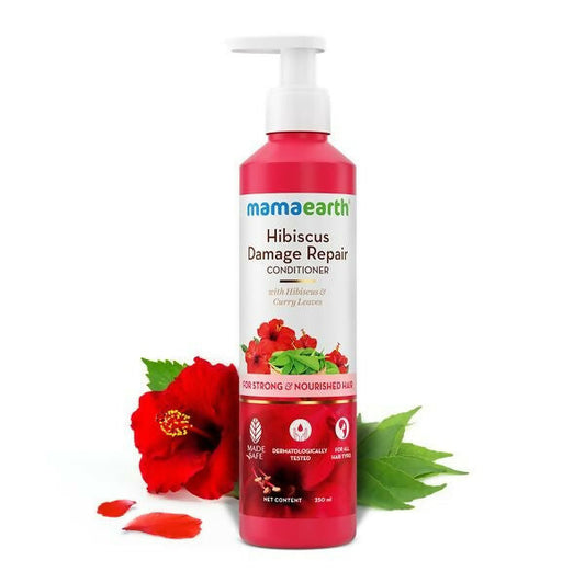 Buy Mamaearth Hibiscus Damage Repair Conditioner With Hibiscus & Curry Leaves from DrMediCart, Ship from India to USA