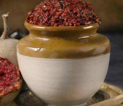 Buy Jandhyala Pickles Velaga Pachchadi/Wood Apple Pickle from DrMediCart, Ship from India to USA