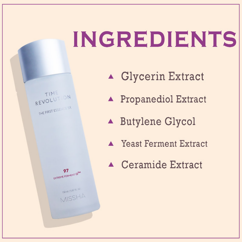 Missha Time Revolution The First Essence 5x