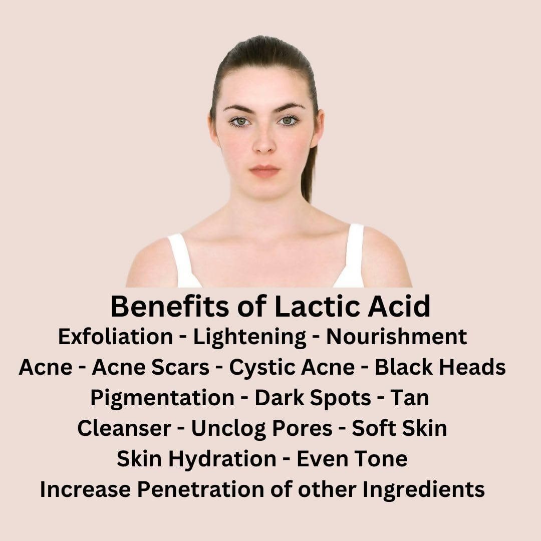 Urbaano Herbal 88% Lactic Acid Liquid Solution For making DIY skin care Serum