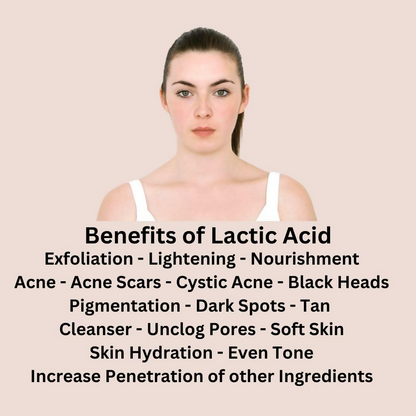 Urbaano Herbal 88% Lactic Acid Liquid Solution For making DIY skin care Serum