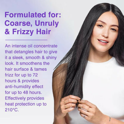 Schwarzkopf Professional Bonacure Frizz Away Smoothing Oil with Babassu Oil