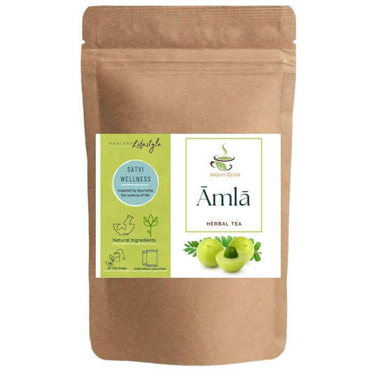 Satvi Wellness Amla Tea | Indian Gooseberry Tea Bags