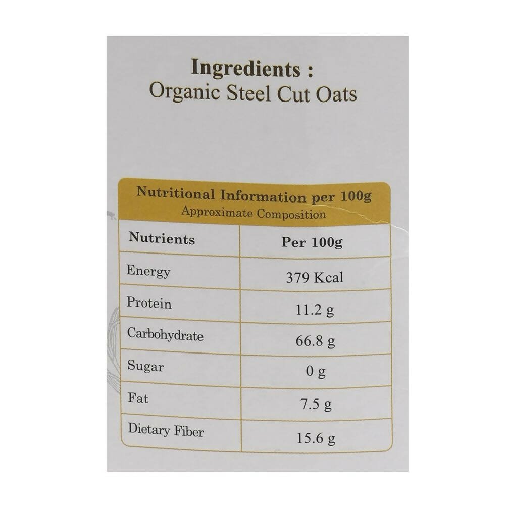 Arya Farm Organic Steel Cut Oats