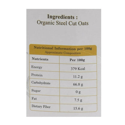 Arya Farm Organic Steel Cut Oats