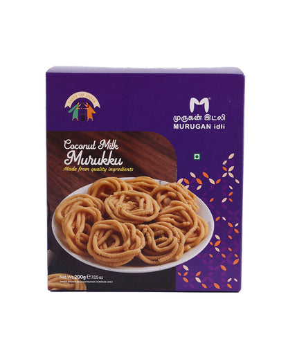 Murugan Idli Coconut Milk Murukku