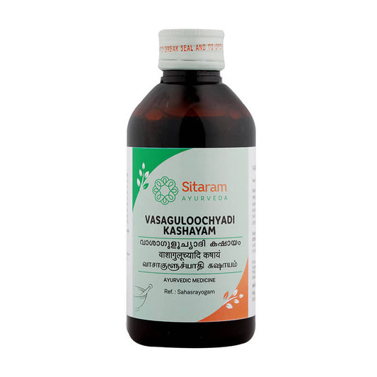 Buy Sitaram Ayurveda Vasaguloochyadi Kashayam from DrMediCart, Ship from India to USA