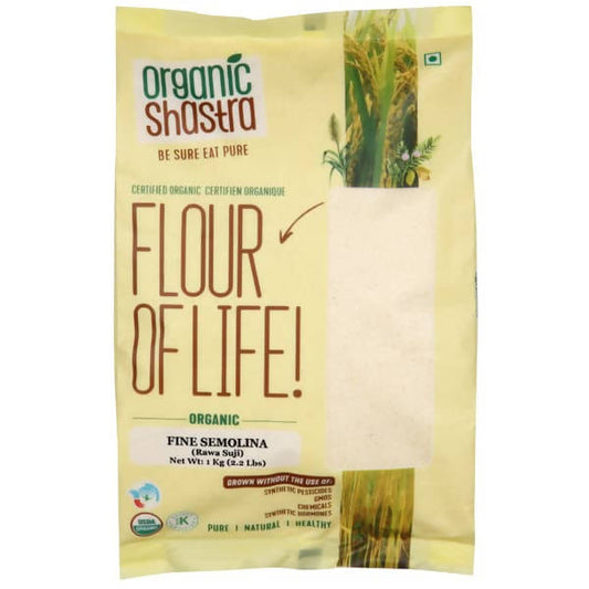 Organic Shastra Fine Semolina (Rava Suji)