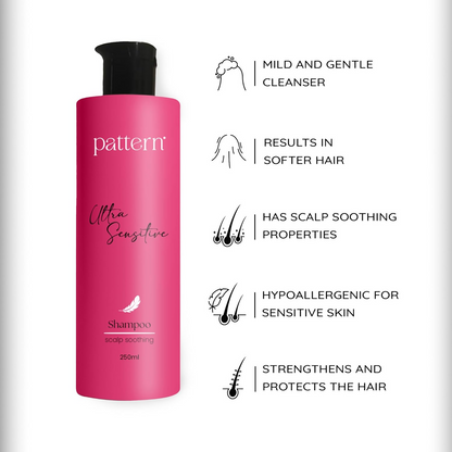 Pattern Ultra Sensitive Shampoo For Men & Women