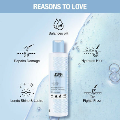 Nykaa Naturals Hair Smoothening Shampoo - Drmedicart