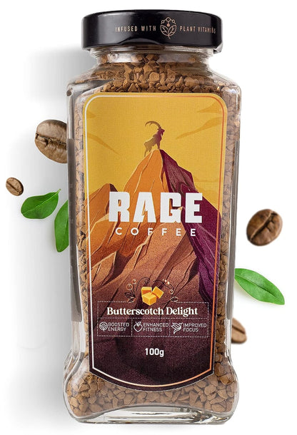 Rage Coffee Butterscotch Delight Instant Coffee