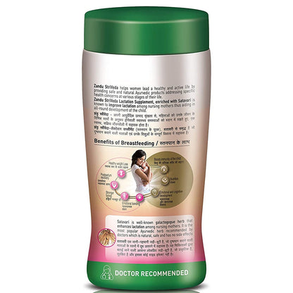 Zandu StriVeda Satavari Lactation Supplement - Drmedicart
