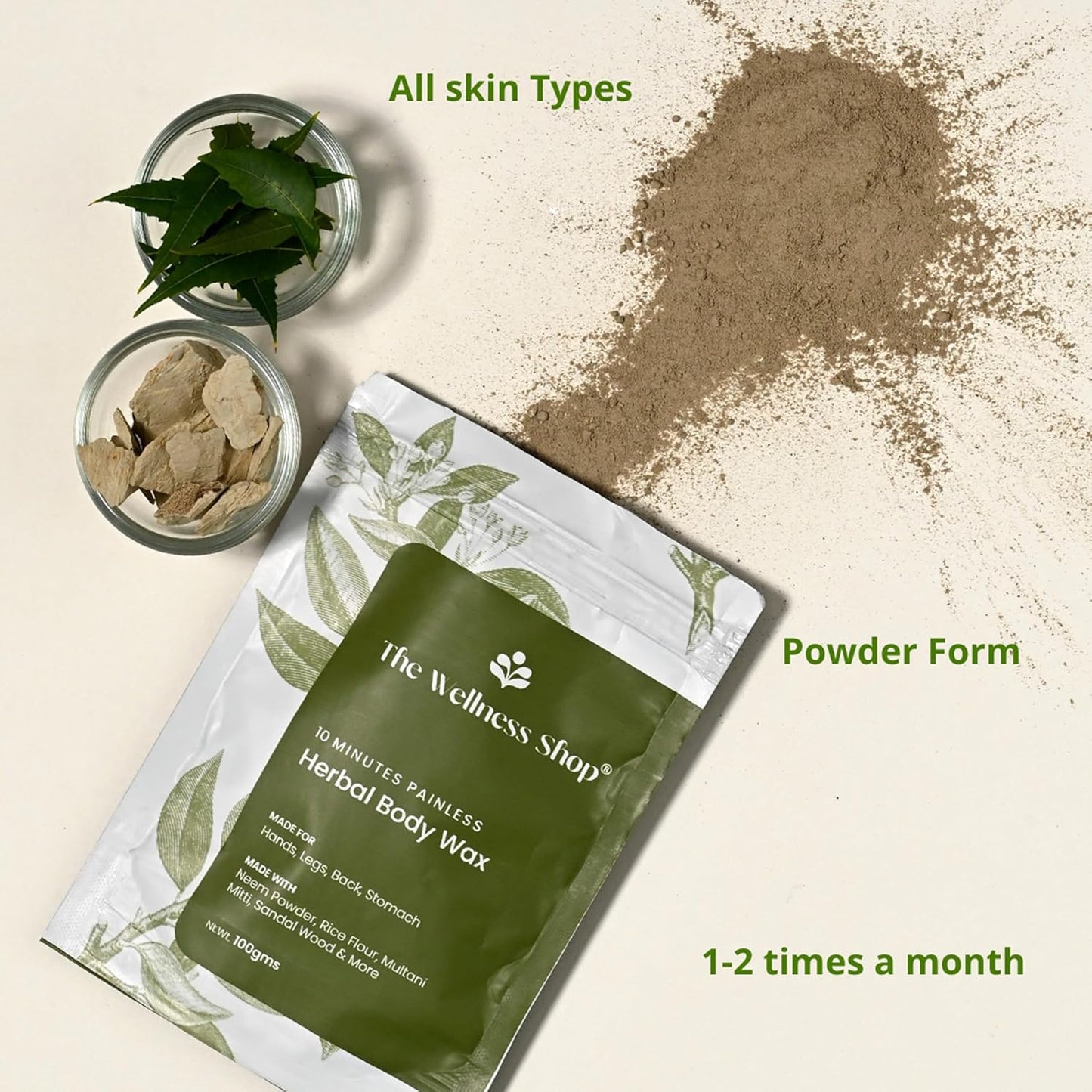 The Wellness Shop Hair Removal Powder