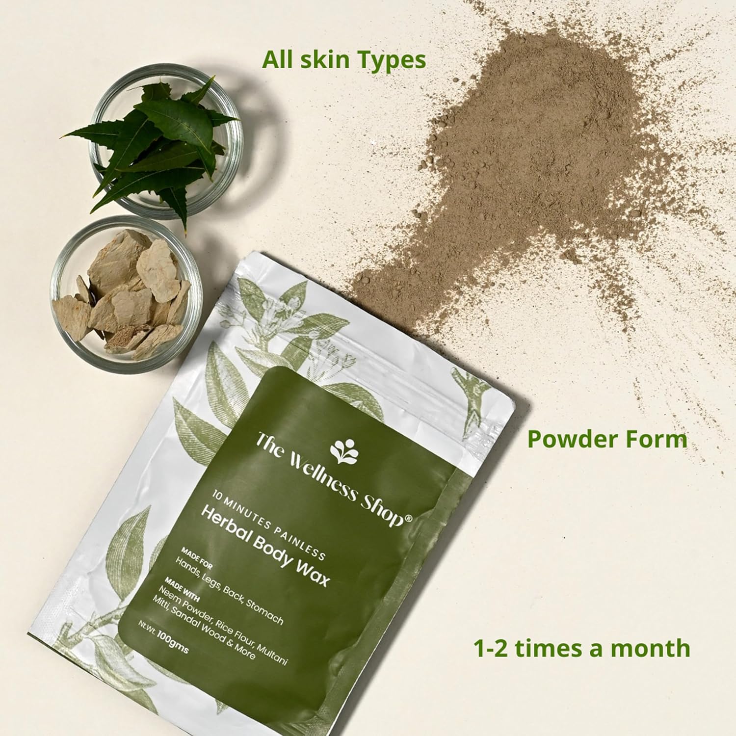 The Wellness Shop Hair Removal Powder