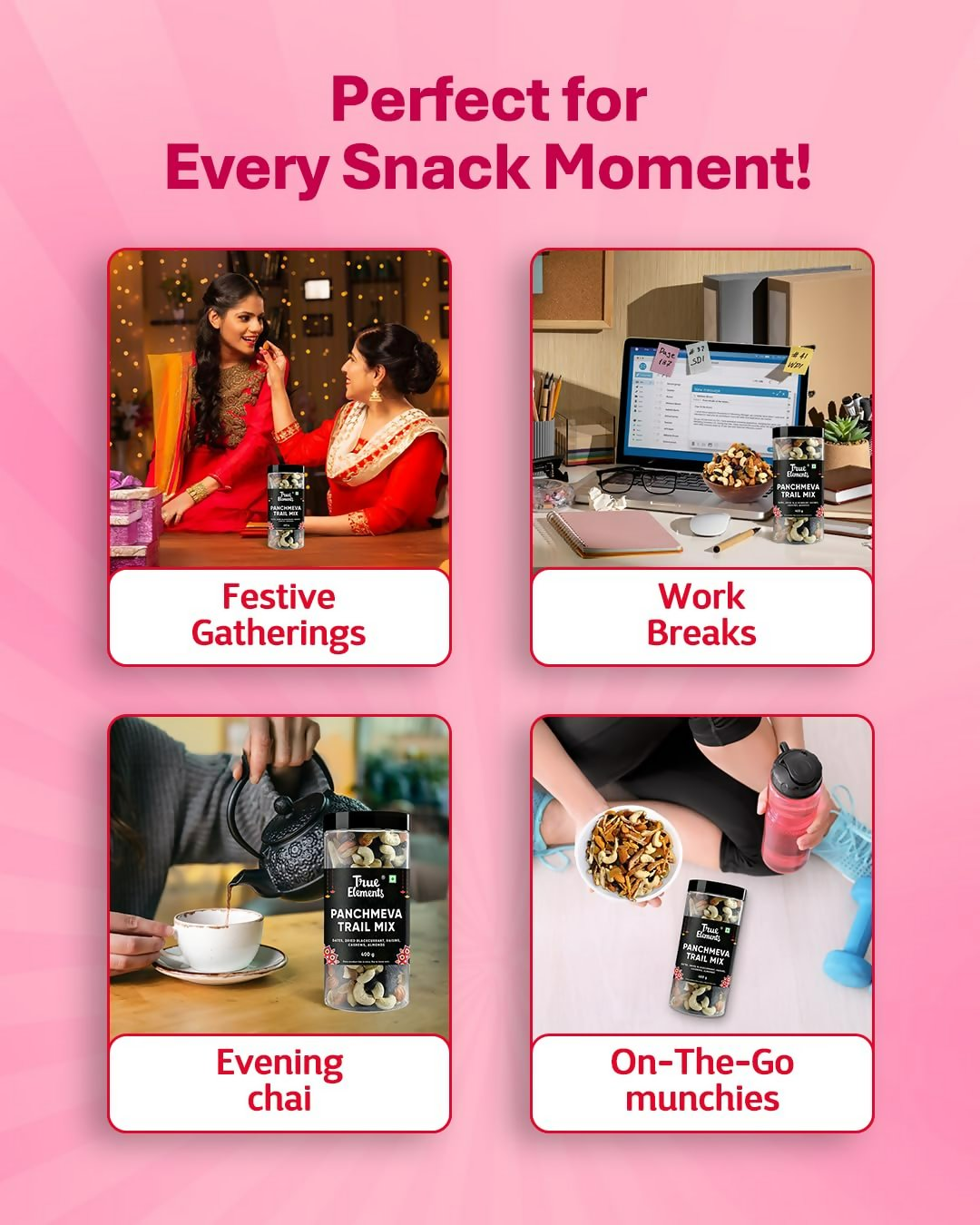 True Elements Panchmeva Dry Fruits Mix